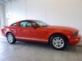 Torch Red 2007 Ford Mustang V6 Deluxe Coupe