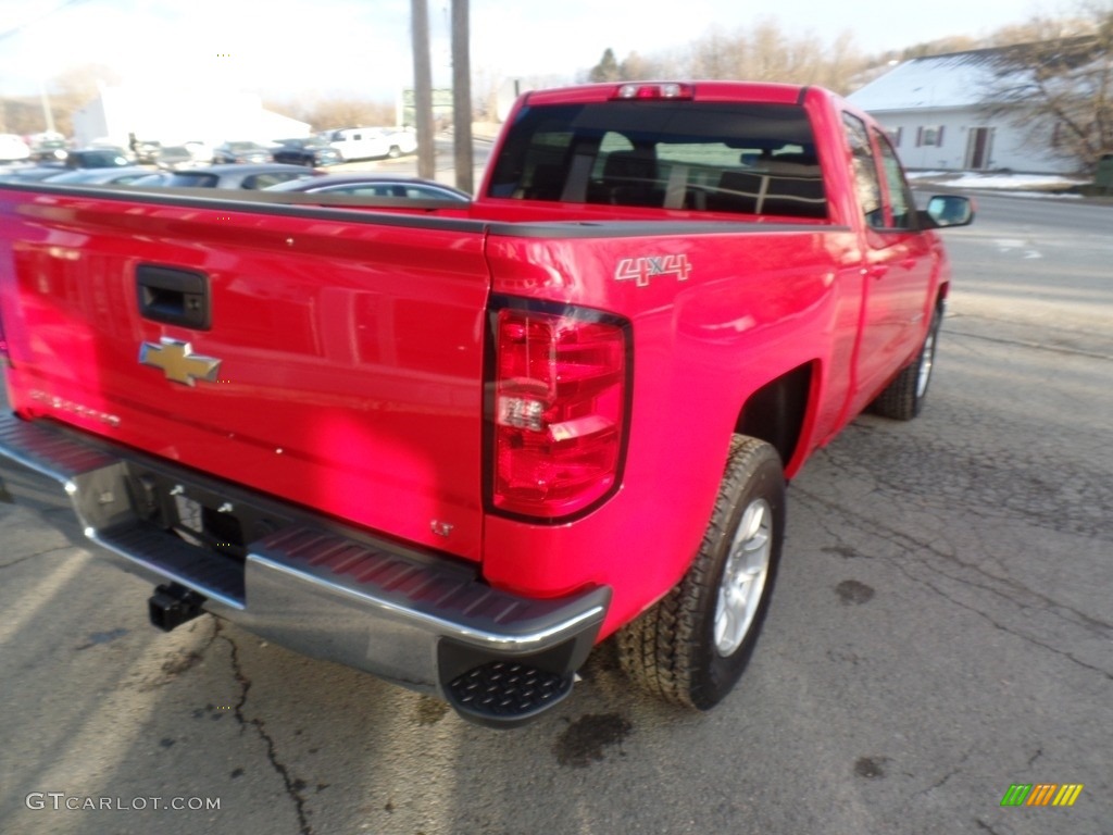 2017 Silverado 1500 LT Double Cab 4x4 - Red Hot / Jet Black photo #5