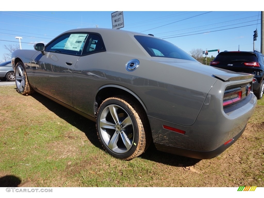 2017 Challenger R/T - Destroyer Grey / Black photo #2