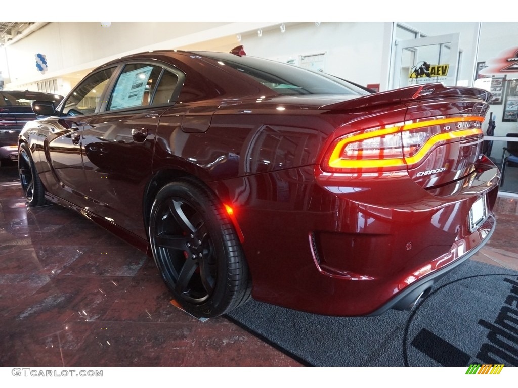 2017 Charger SRT Hellcat - Octane Red / Black/Sepia photo #2