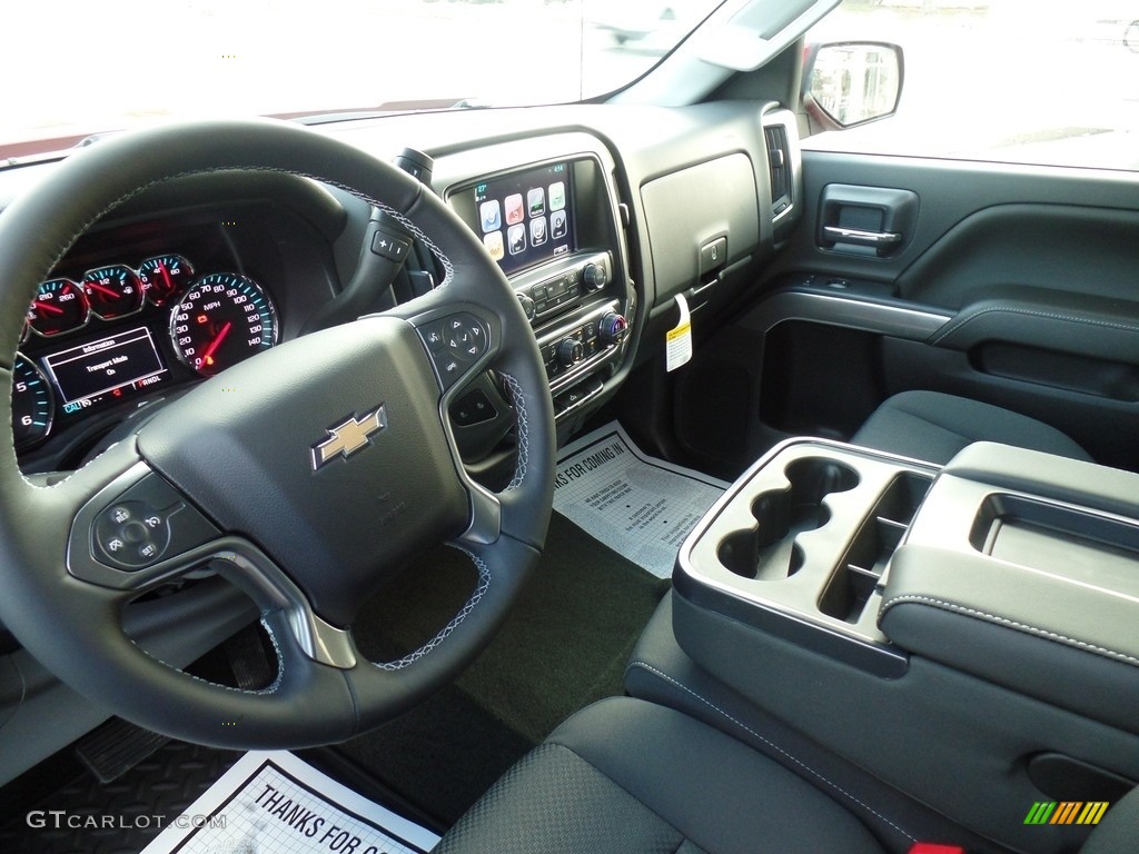 2017 Silverado 1500 LT Double Cab 4x4 - Red Hot / Jet Black photo #18