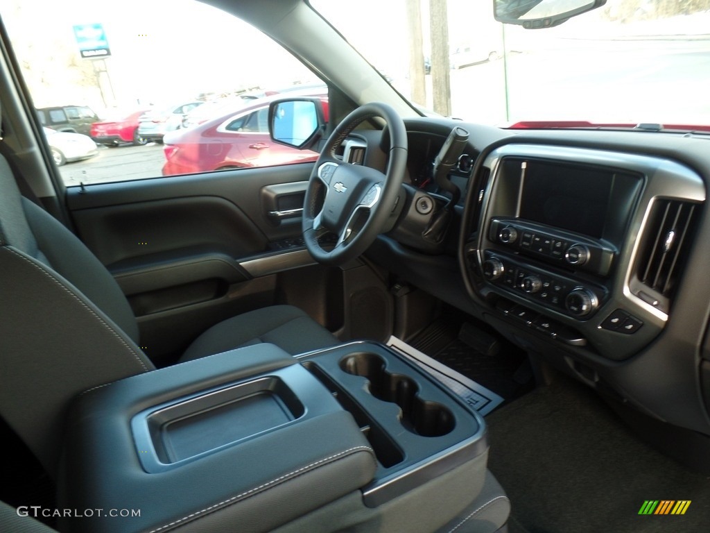 2017 Silverado 1500 LT Double Cab 4x4 - Red Hot / Jet Black photo #58