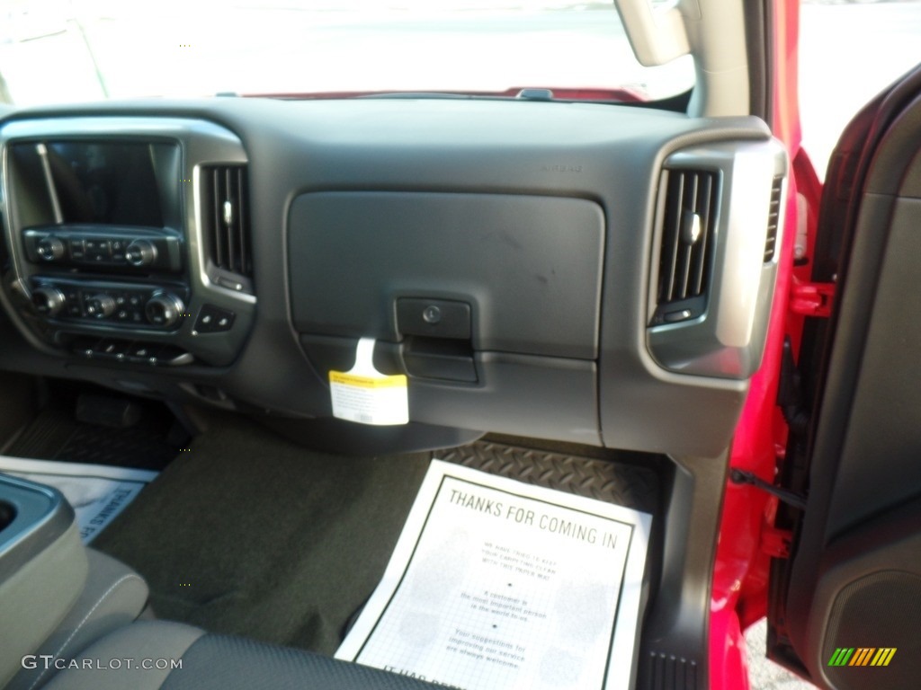 2017 Silverado 1500 LT Double Cab 4x4 - Red Hot / Jet Black photo #59