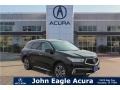 2017 Crystal Black Pearl Acura MDX Advance  photo #1