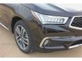 2017 Crystal Black Pearl Acura MDX Advance  photo #10