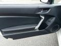 Black 2016 Subaru BRZ Limited Door Panel