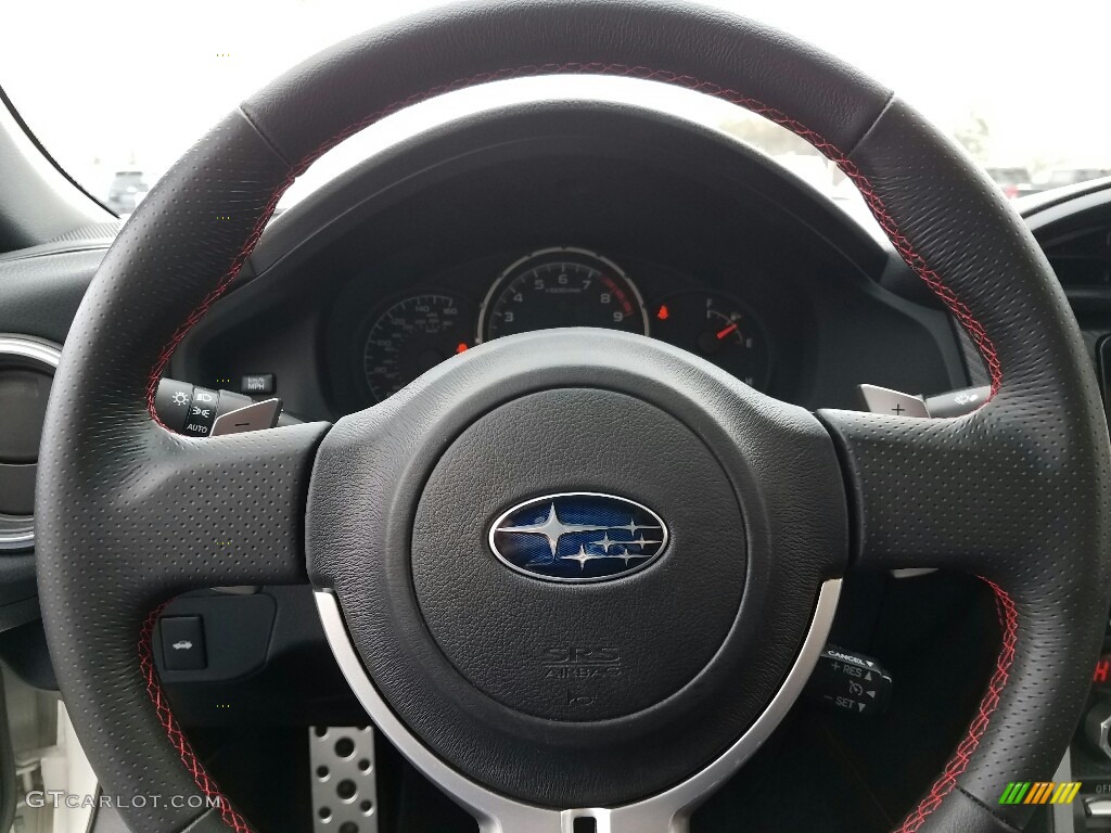 2016 Subaru BRZ Limited Black Steering Wheel Photo #118402682