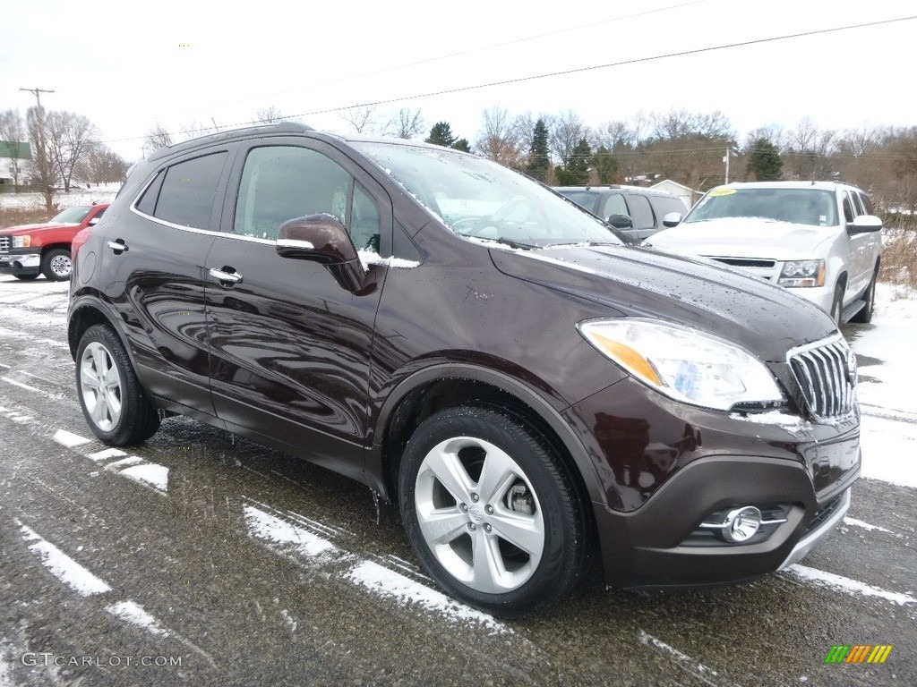 2015 Encore Convenience AWD - Deep Espresso Brown Metallic / Ebony photo #4