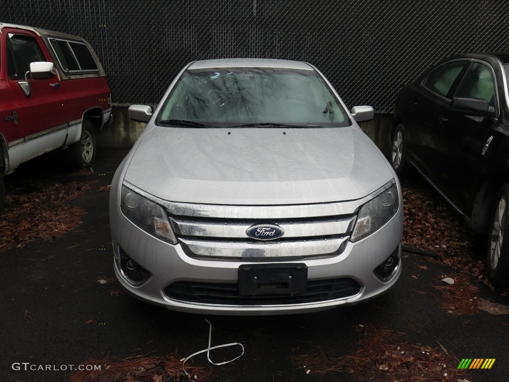 2011 Fusion SEL V6 - Ingot Silver Metallic / Charcoal Black photo #2