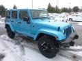 Chief Blue 2017 Jeep Wrangler Unlimited Winter Edition 4x4 Exterior