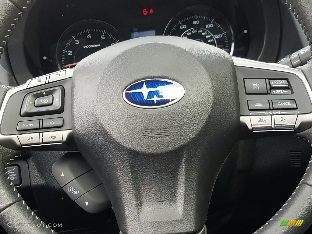 2016 Subaru Forester 2.0XT Touring Black Steering Wheel Photo #118404008