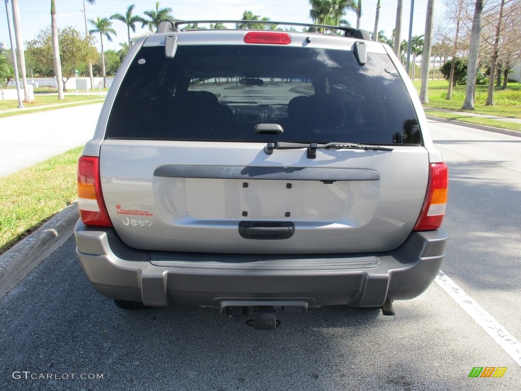 2001 Grand Cherokee Laredo 4x4 - Silverstone Metallic / Sandstone photo #4