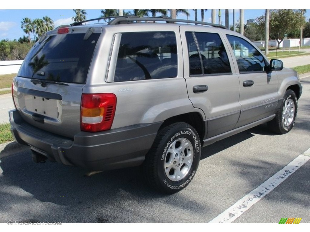 2001 Grand Cherokee Laredo 4x4 - Silverstone Metallic / Sandstone photo #5