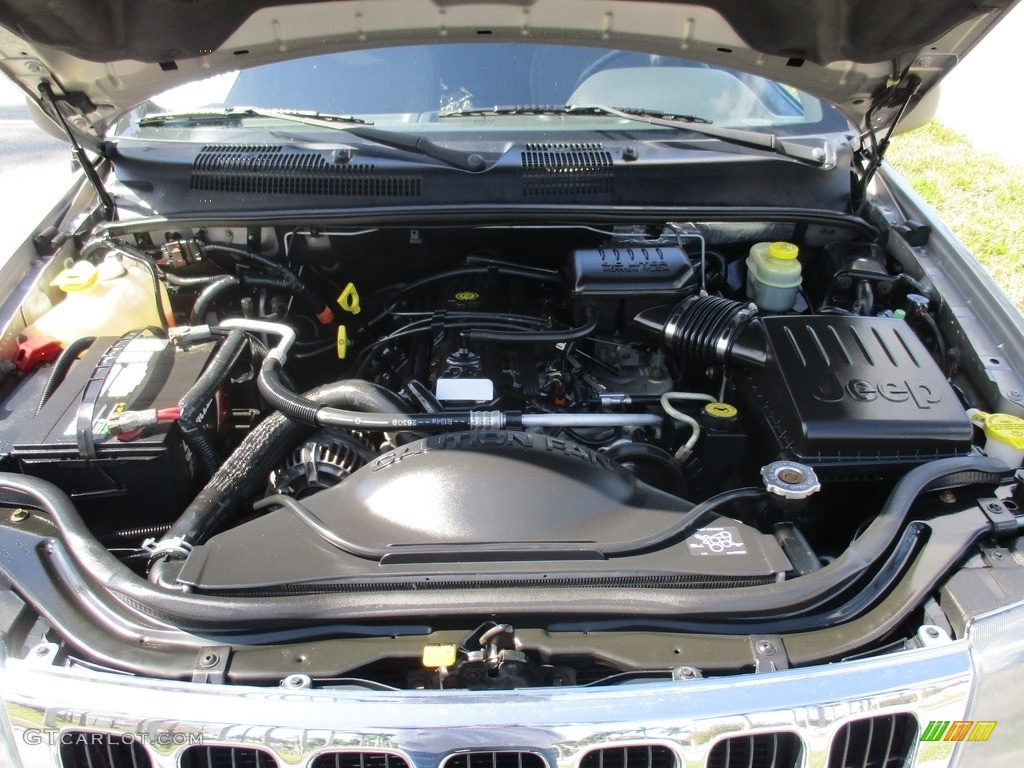 2001 Grand Cherokee Laredo 4x4 - Silverstone Metallic / Sandstone photo #20