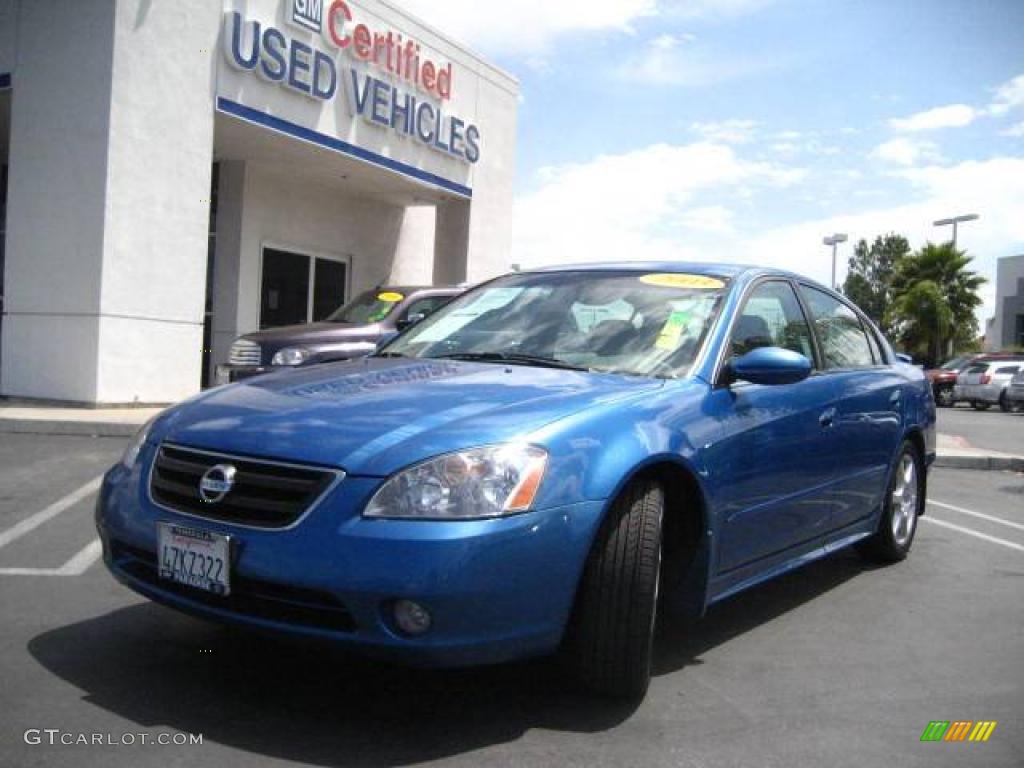 2003 Nissan altima crystal blue metallic #7