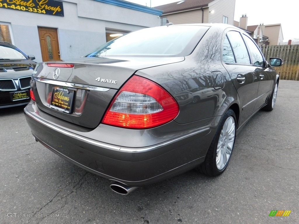 2008 E 350 4Matic Sedan - Indium Grey Metallic / Cashmere photo #5