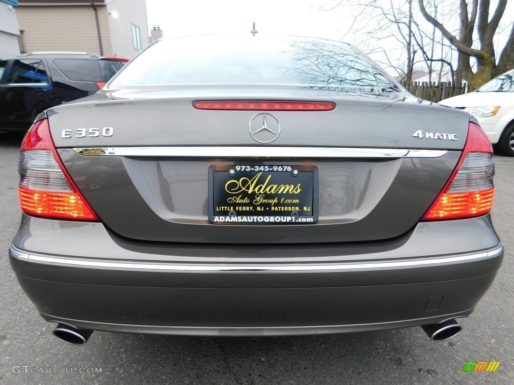 2008 E 350 4Matic Sedan - Indium Grey Metallic / Cashmere photo #6