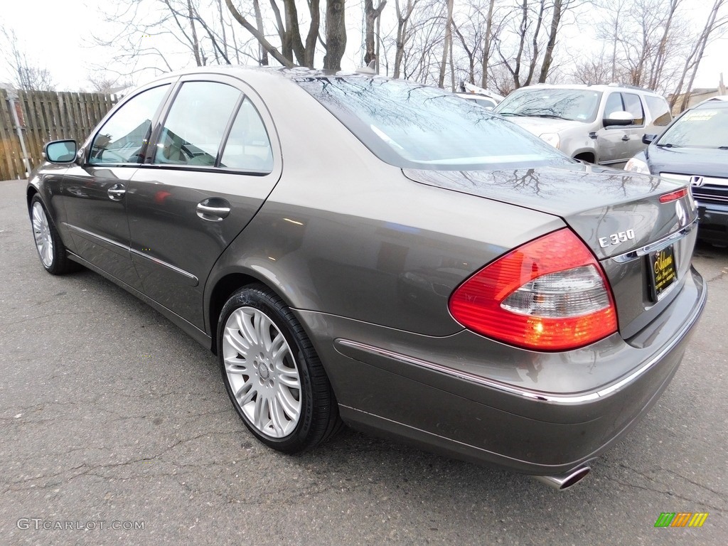 2008 E 350 4Matic Sedan - Indium Grey Metallic / Cashmere photo #7