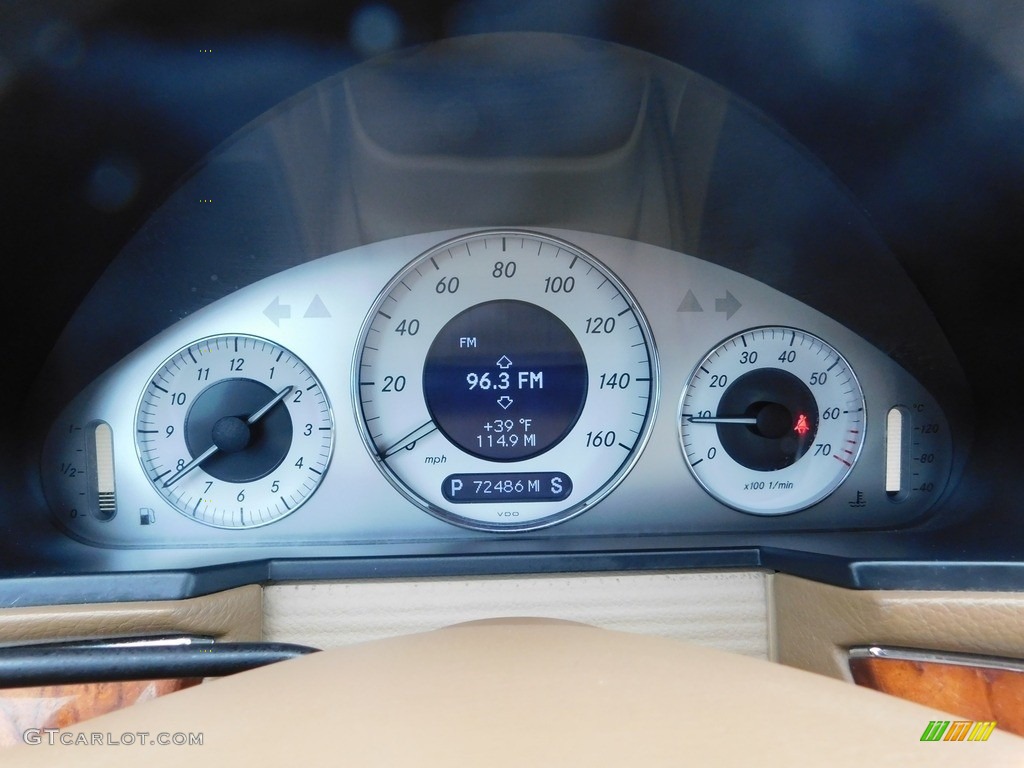 2008 E 350 4Matic Sedan - Indium Grey Metallic / Cashmere photo #19