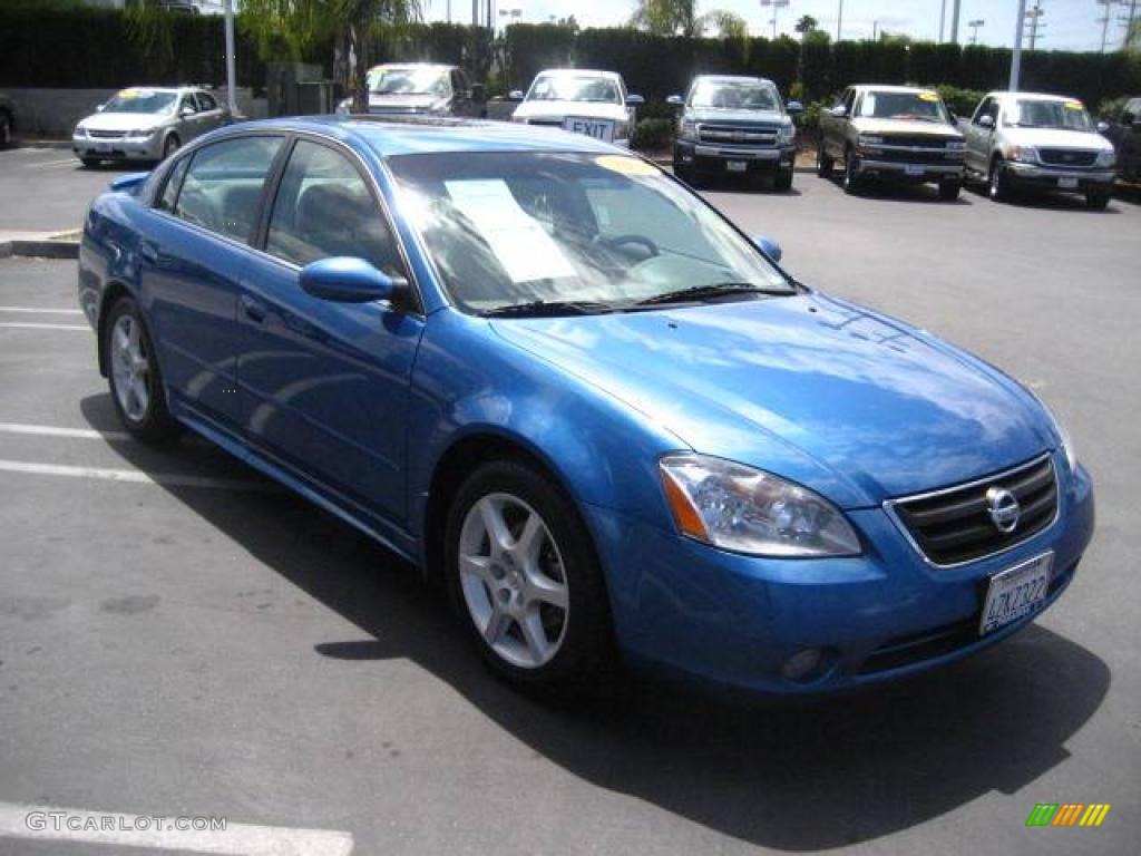 2003 Nissan altima crystal blue metallic #9