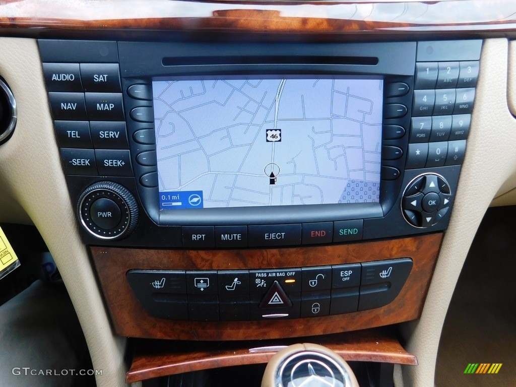 2008 E 350 4Matic Sedan - Indium Grey Metallic / Cashmere photo #23