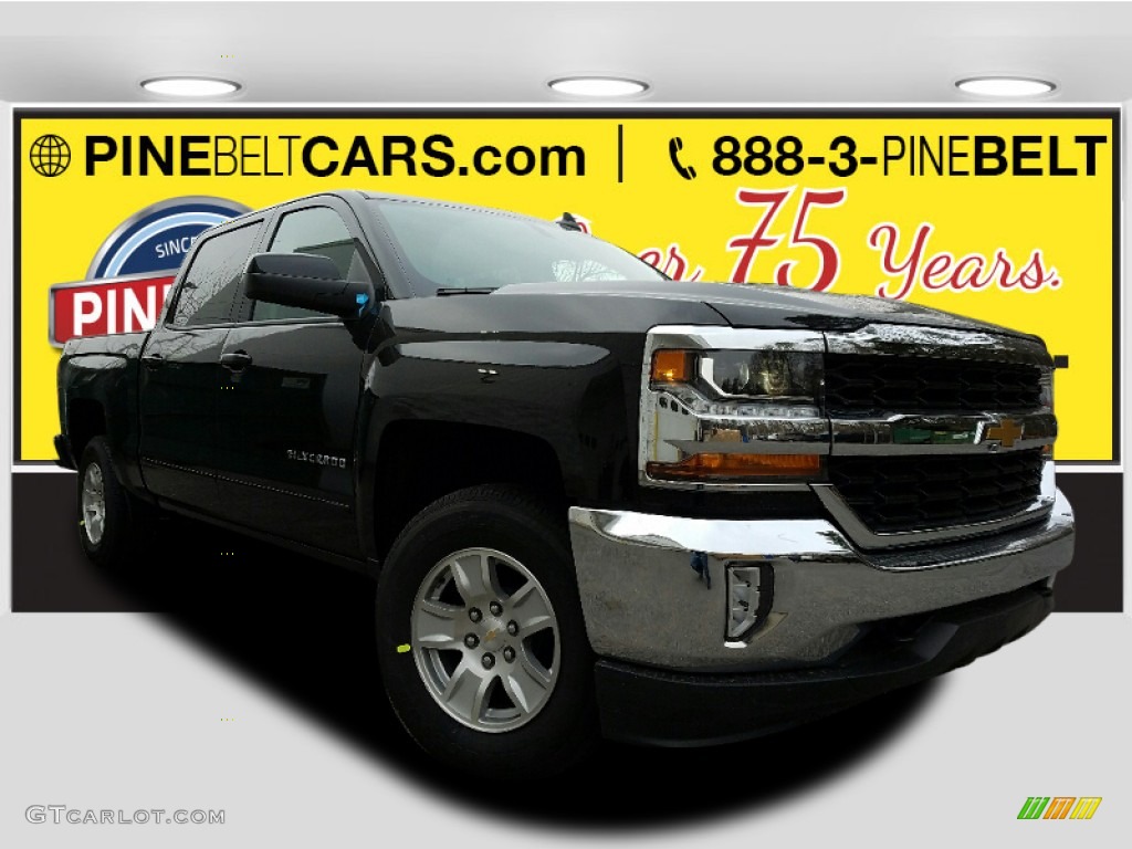 Black Chevrolet Silverado 1500