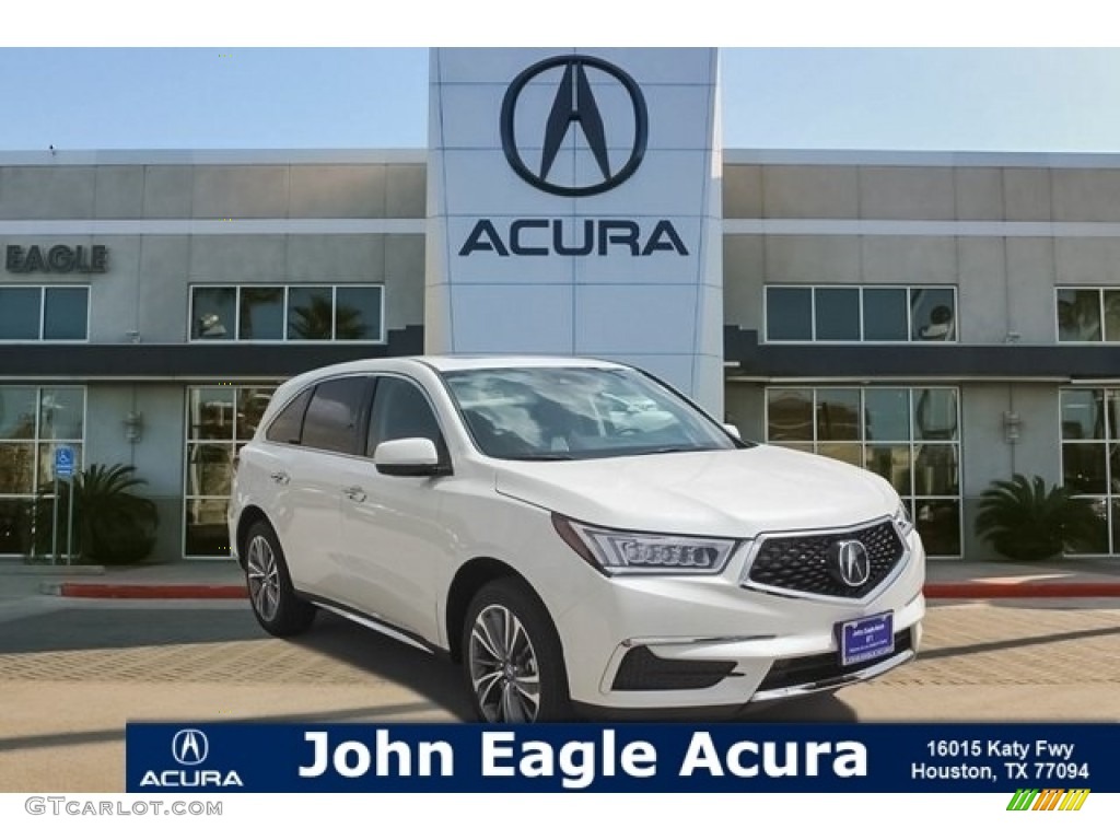 White Diamond Pearl Acura MDX