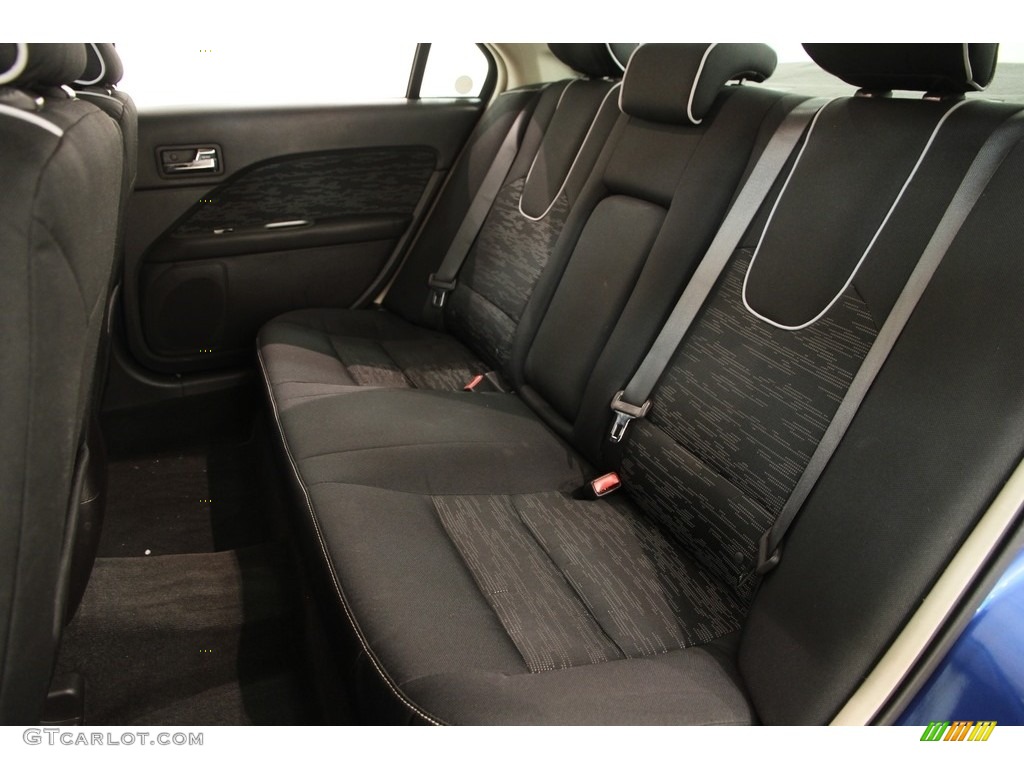 2012 Fusion SE - Blue Flame Metallic / Charcoal Black photo #14