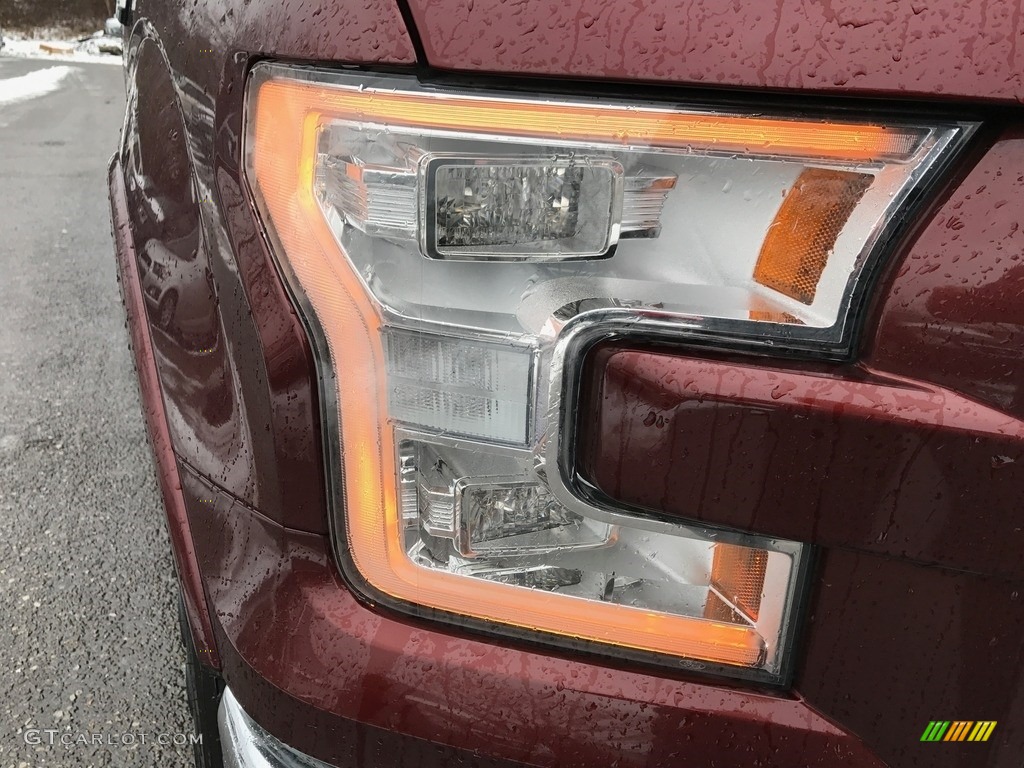 2017 F150 Lariat SuperCrew 4X4 - Bronze Fire / Black photo #3