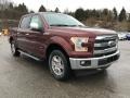 2017 Bronze Fire Ford F150 Lariat SuperCrew 4X4  photo #4