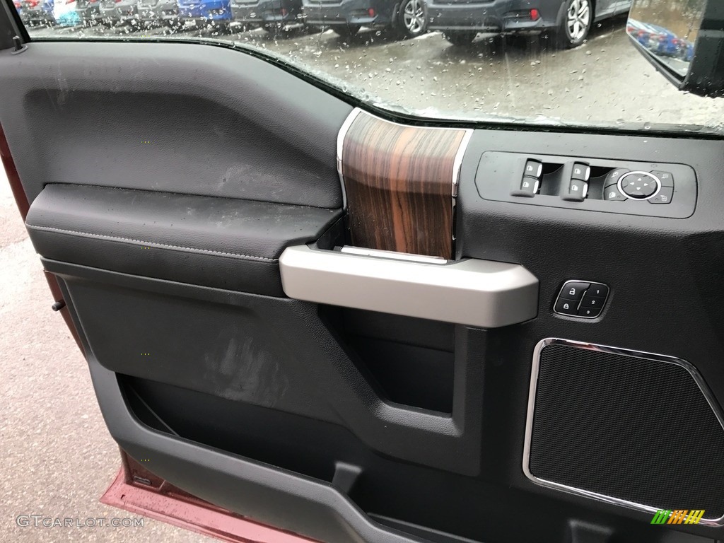 2017 F150 Lariat SuperCrew 4X4 - Bronze Fire / Black photo #13
