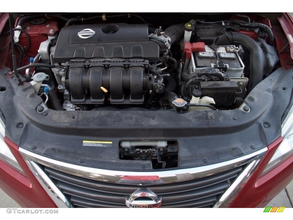 2013 Sentra SR - Red Brick / Charcoal photo #23