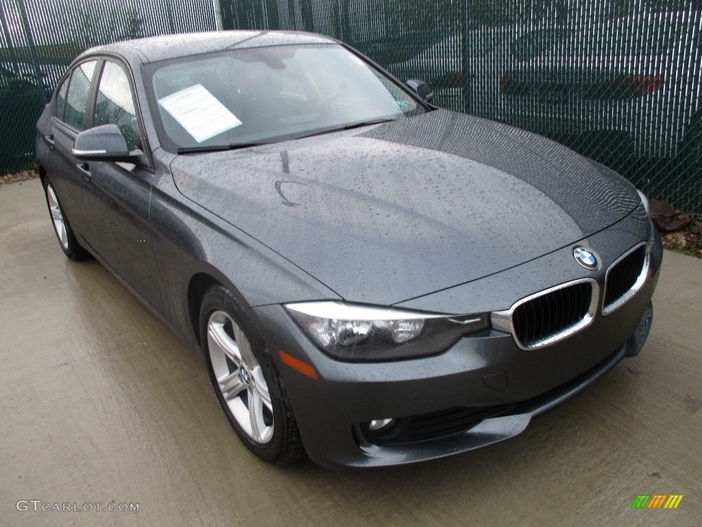 2014 3 Series 320i xDrive Sedan - Mineral Grey Metallic / Black photo #5