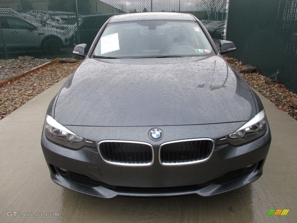 2014 3 Series 320i xDrive Sedan - Mineral Grey Metallic / Black photo #6