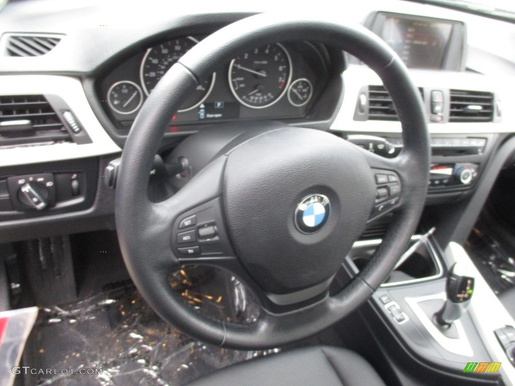 2014 3 Series 320i xDrive Sedan - Mineral Grey Metallic / Black photo #15