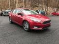 Ruby Red 2017 Ford Focus SEL Hatch Exterior