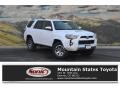 2017 Super White Toyota 4Runner TRD Off-Road Premium 4x4  photo #1