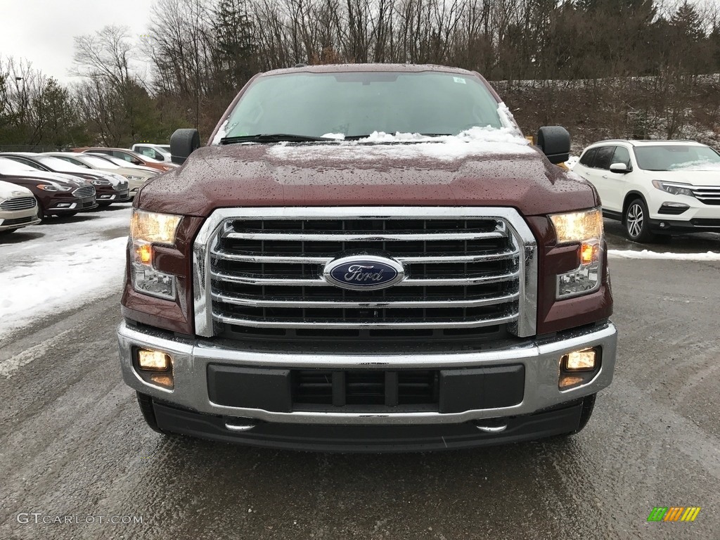 2017 F150 XLT SuperCab 4x4 - Bronze Fire / Earth Gray photo #2