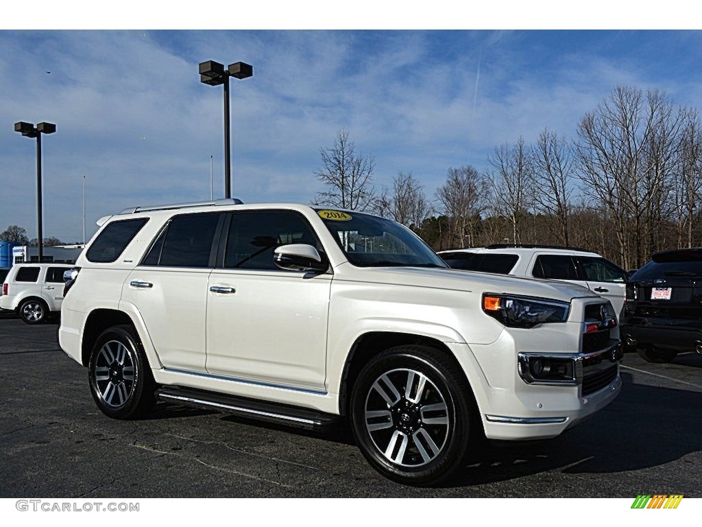 2014 Blizzard White Pearl Toyota 4Runner Limited 118410629 GTCarLot