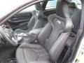 2017 BMW M4 Black Interior Front Seat Photo