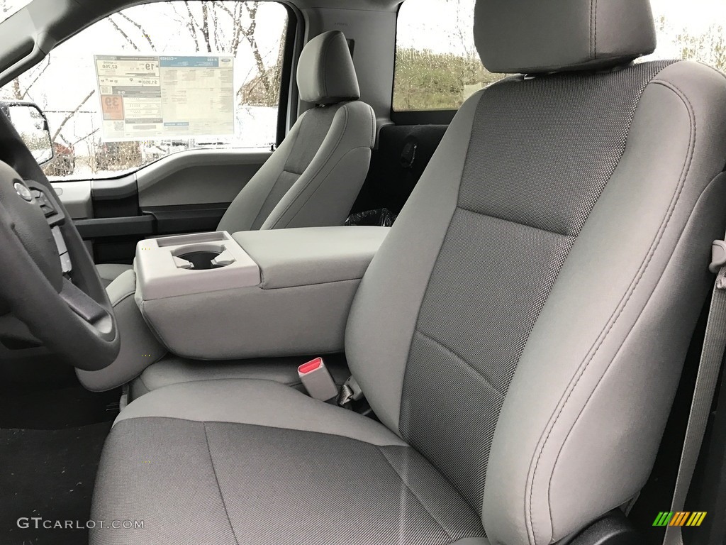 2017 F150 XL Regular Cab 4x4 - Oxford White / Earth Gray photo #6
