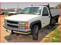 Summit White - Silverado 3500 Regular Cab 4x4 Chassis Photo No. 1