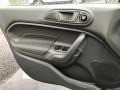 Charcoal Black 2017 Ford Fiesta SE Hatchback Door Panel