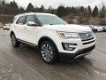 2017 White Platinum Ford Explorer Platinum 4WD  photo #4