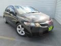 Crystal Black Pearl 2009 Honda Civic LX-S Sedan