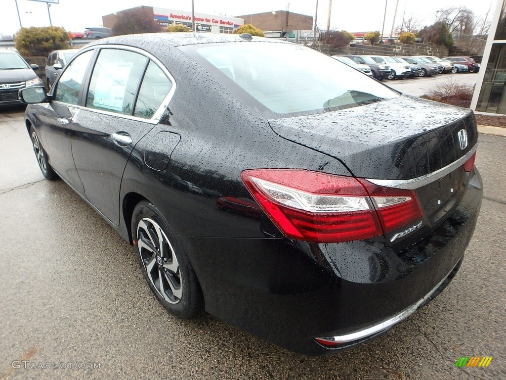 2017 Accord EX-L Sedan - Crystal Black Pearl / Black photo #2