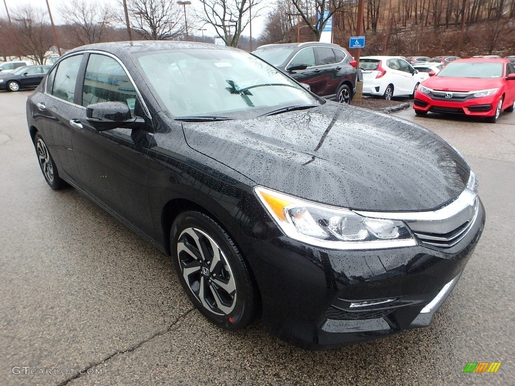Crystal Black Pearl 2017 Honda Accord EX-L Sedan Exterior Photo #118415440