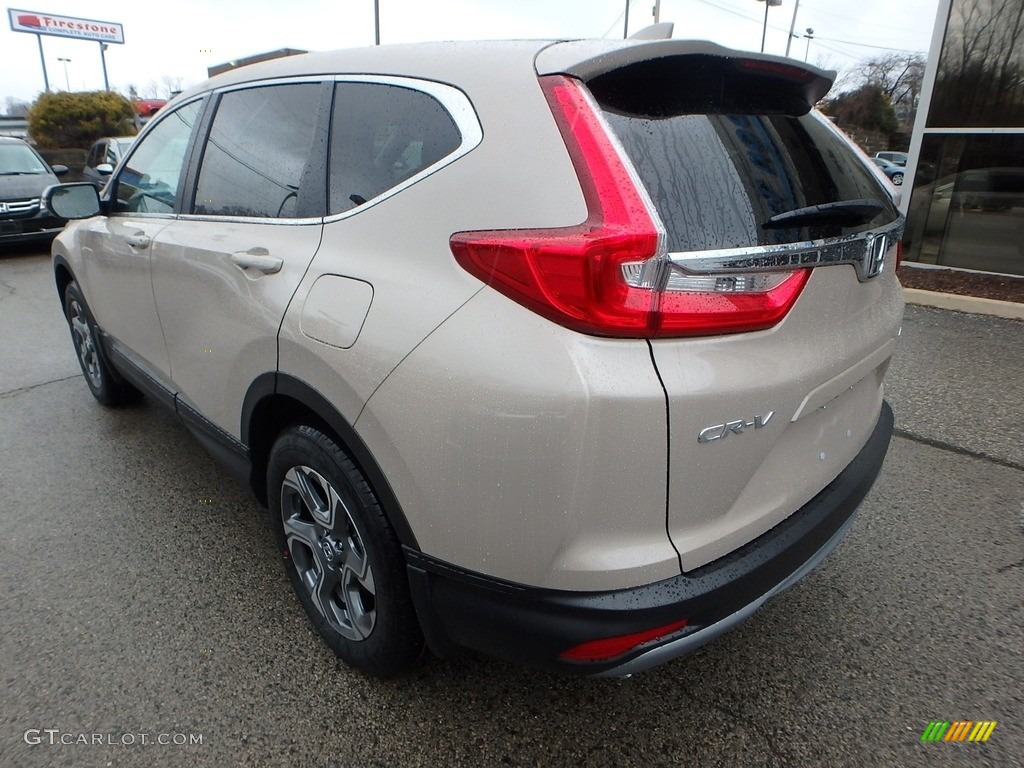 2017 CR-V EX-L AWD - Sandstorm Metallic / Ivory photo #2