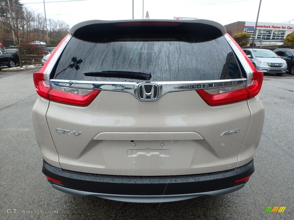 2017 CR-V EX-L AWD - Sandstorm Metallic / Ivory photo #3