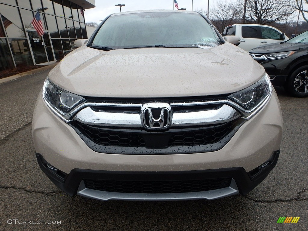 2017 CR-V EX-L AWD - Sandstorm Metallic / Ivory photo #6